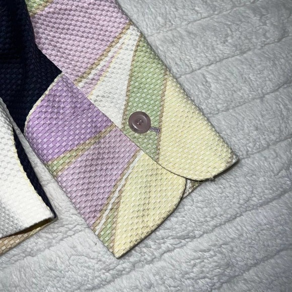 LUCIA Lavender Multi-Color Patterned Blazer - Picture 8 of 11